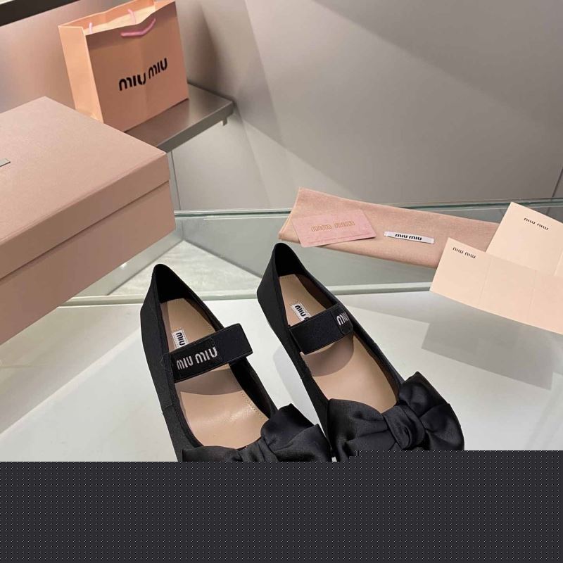 Miu Miu flat shoes